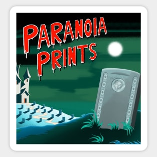 Paranoia Prints Banner Sticker